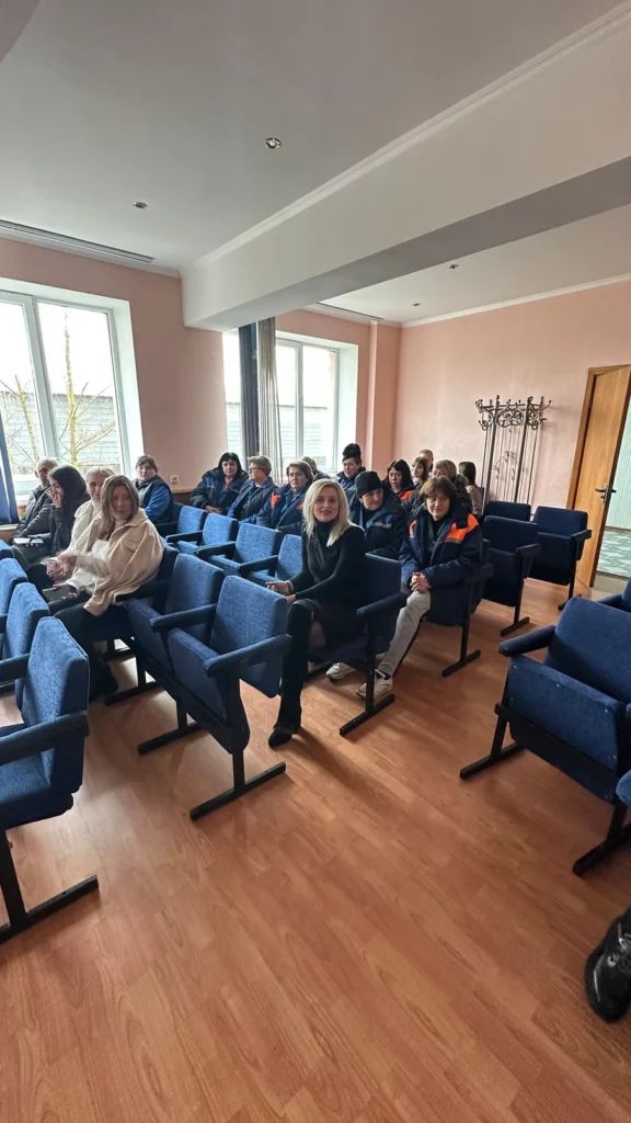 14.03.2025 года супрацоўнікі ГАУС правялі прафілактычную гутарку «Дом без гвалту»