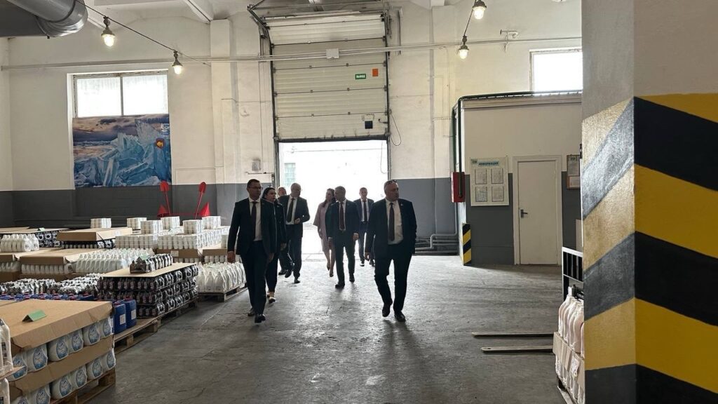 Сёння ў Баранавічах працавалі Міхаіл Баценко і намеснік кіраўніка Адміністрацыі Прэзідэнта Дзмітрый Матусевіч.