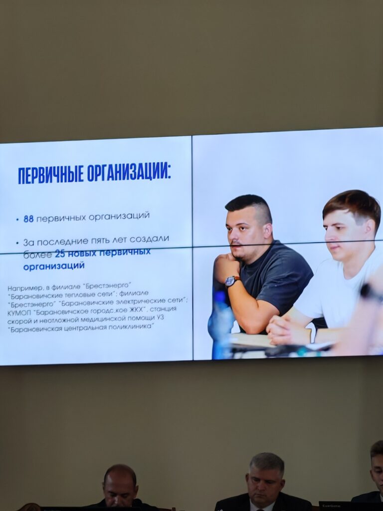 4 сентября 2025 года состоялась IX отчетно-выборная конференция Барановичской городской организации ОО «БРСМ»
