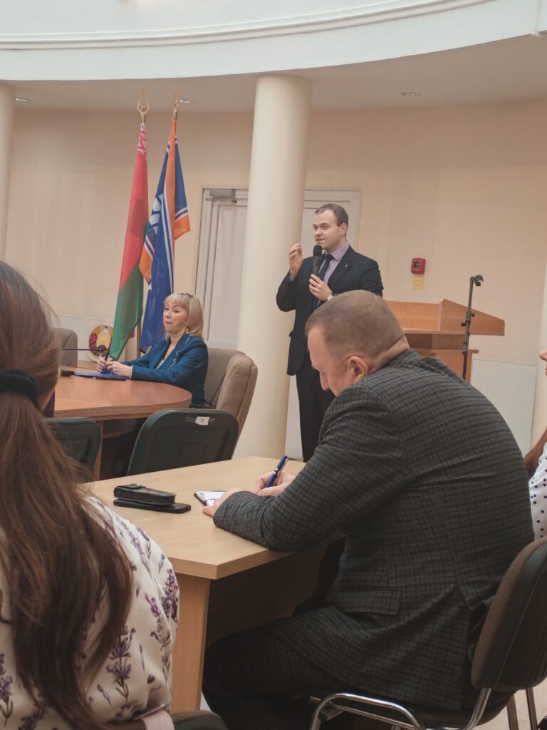 28 ноября состоялась учёба руководителей профсоюзных организаций города Барановичи на базе санатория "Магистральный".