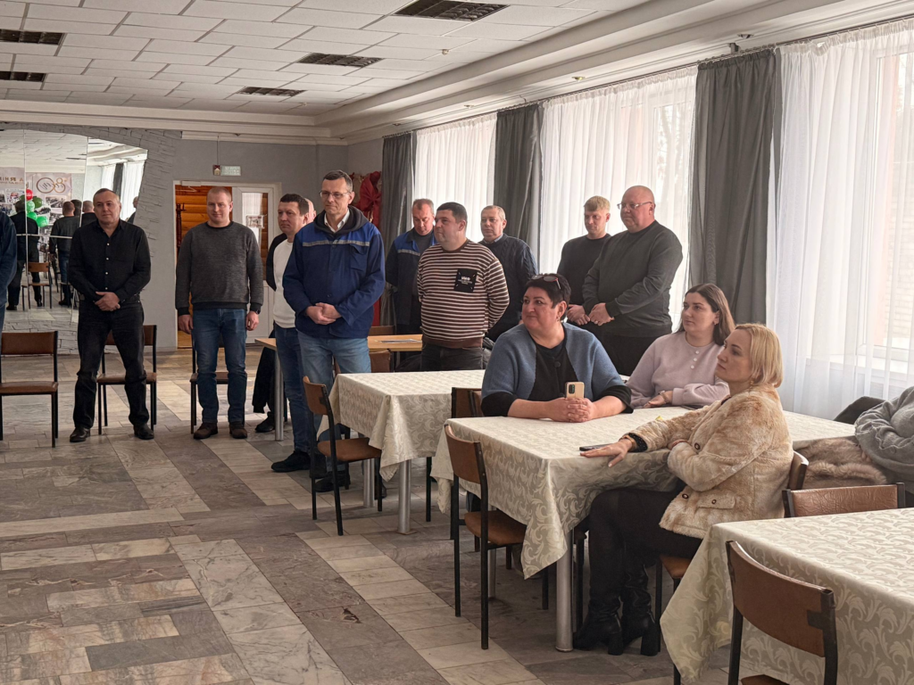 Men of JSC "Barkhim" were congratulated on Defender of the Fatherland Day