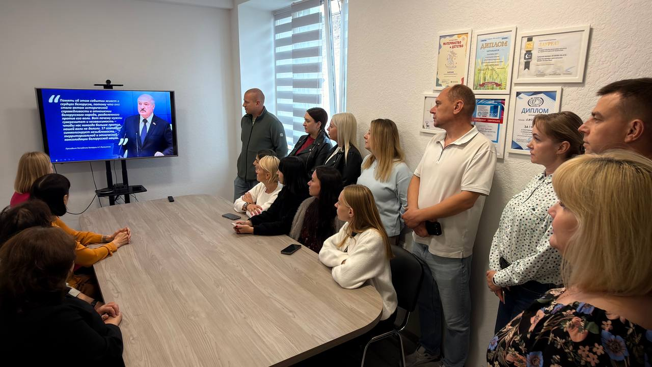 Единый день информирования в ОАО «Бархим»: единство, история и суверенитет
